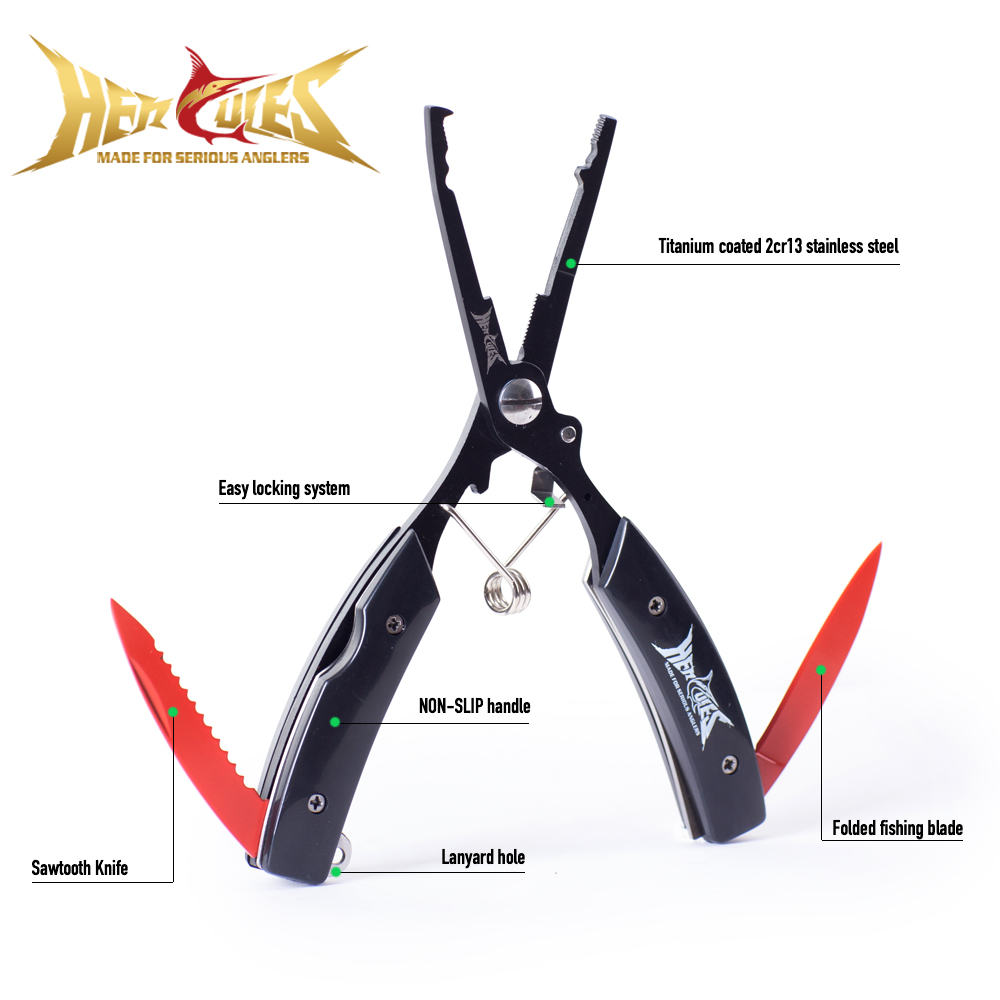 HERCULES Fishing Pliers with S - đánh giá và giá Fishing Equipment Cheap