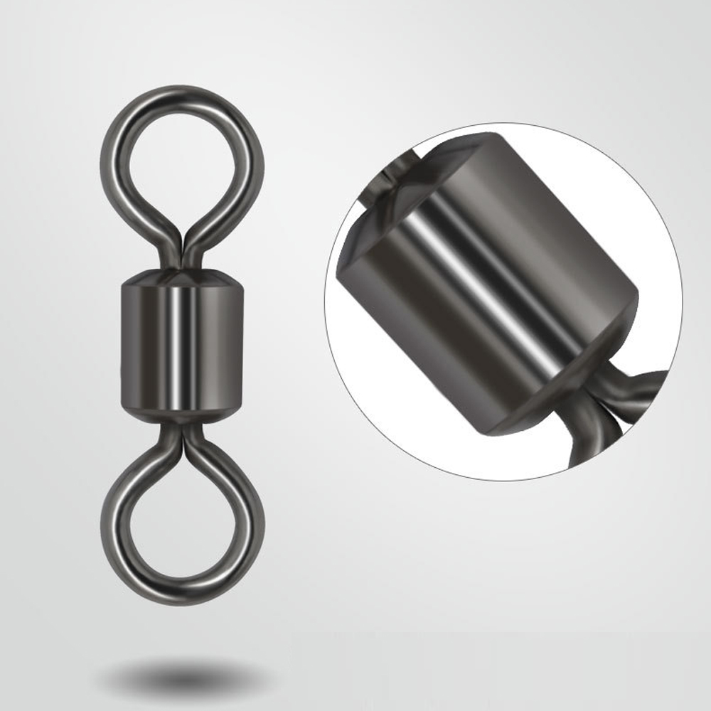 100pcs Bearing Swivel Fishing  - đánh giá và giá Fishing Equipment Cheap