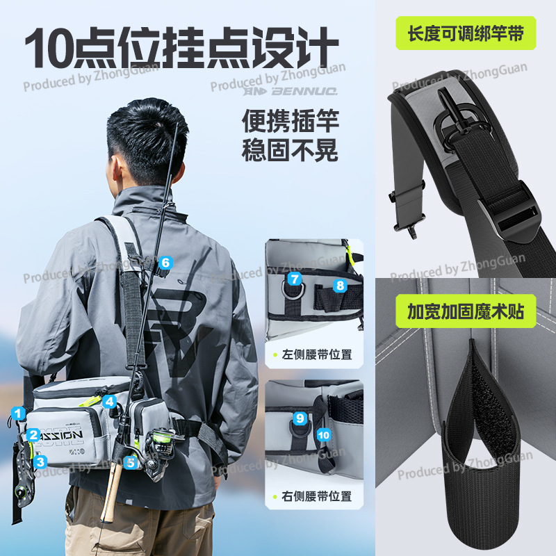 Multifunctional Fanny Pack Wat - đánh giá và giá Fishing Equipment Bag