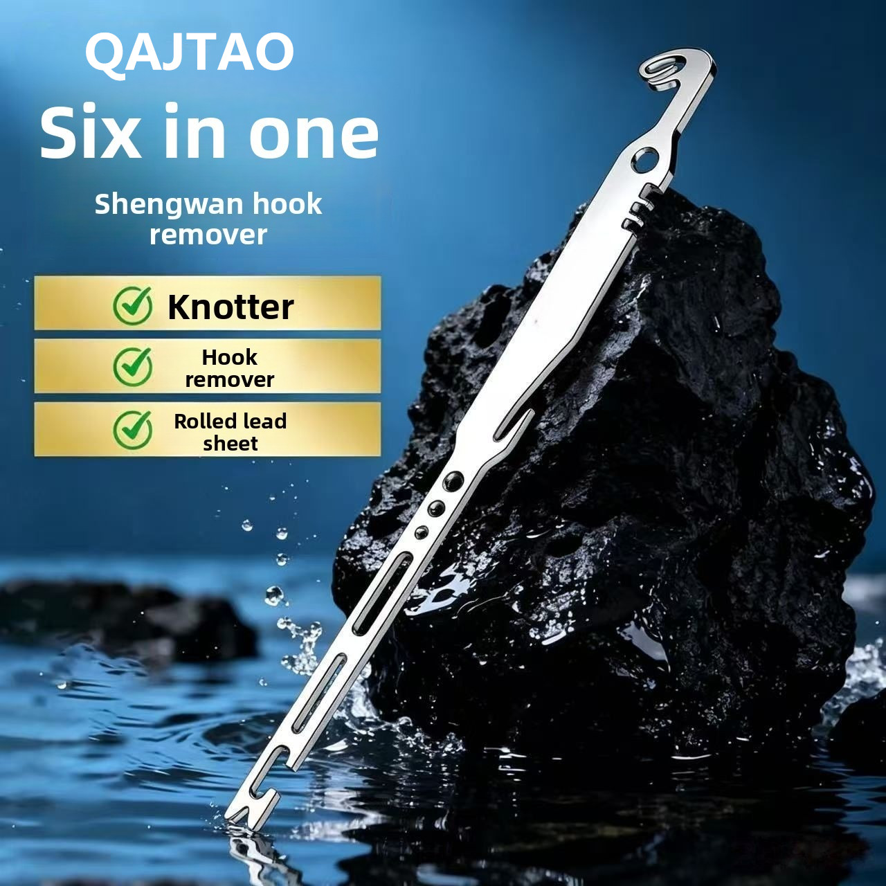 QAJTAO 4 Pieces 6-in-1 Stainle - đánh giá và giá Fishing Equipment Price