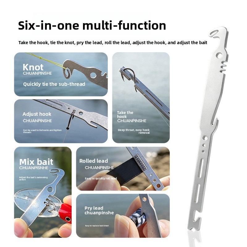 QAJTAO 4 Pieces 6-in-1 Stainle - đánh giá và giá Fishing Equipment Price