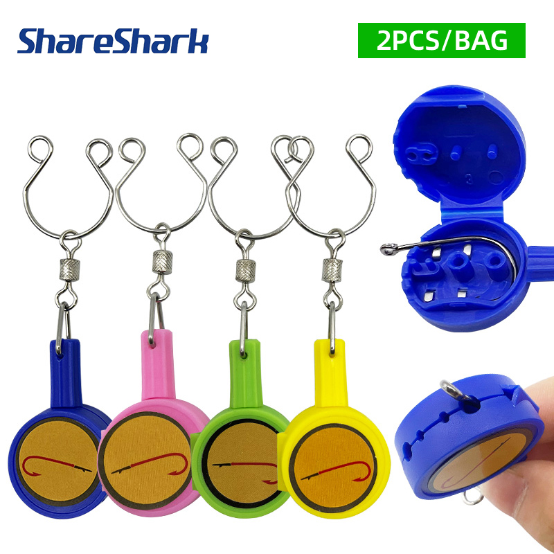 ShareShark 2pcs/bag Fast Knot  - đánh giá và giá Fishing Equipment Bag
